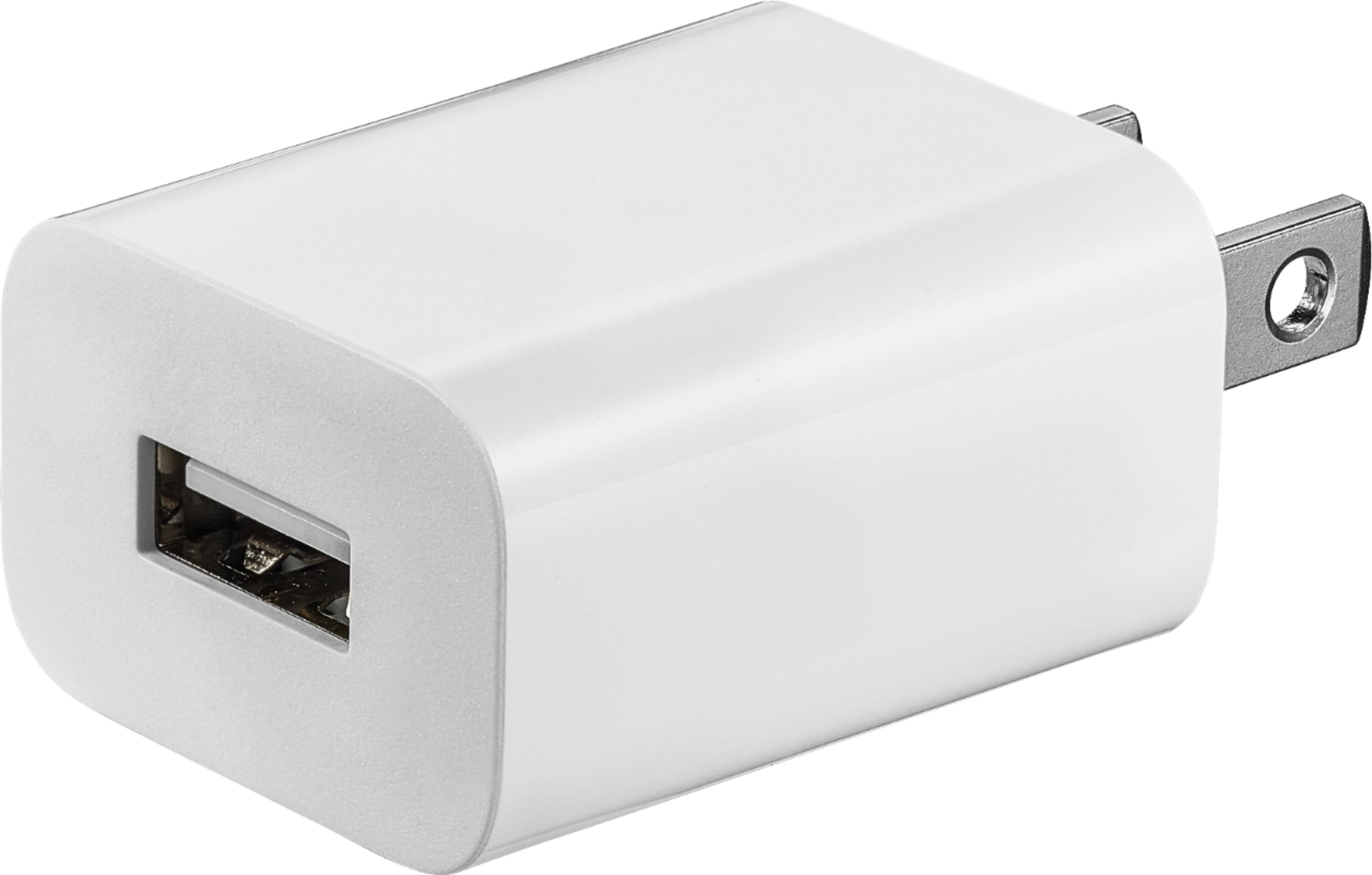 Alt View 12. Insignia™ - Wall Charger - White.
