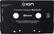 Front. ION Audio - Bluetooth Cassette Adapter - Black.
