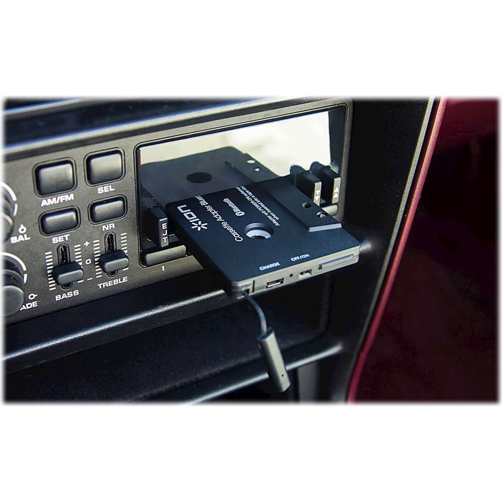 Best Buy: ION Audio Bluetooth Cassette Adapter Black 61194676000