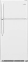 Frigidaire - 18.1 Cu. Ft. Top-Freezer Refrigerator - White - Front_Zoom