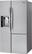 Left. LG - 21.7 Cu. Ft. Side-by-Side Door-in-Door Counter-Depth Smart Wi-Fi Enabled Refrigerator - Stainless steel.