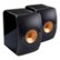 Front Zoom. KEF - LS50 5-1/4" 2-Way Studio Monitors (Pair) - High Gloss Piano Black.
