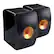 Front. KEF - LS50 5-1/4" 2-Way Studio Monitors (Pair) - High Gloss Piano Black.