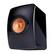 Left. KEF - LS50 5-1/4" 2-Way Studio Monitors (Pair) - High Gloss Piano Black.