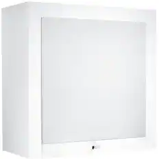 Front. KEF - T Series T2 10" Powered Subwoofer - White.