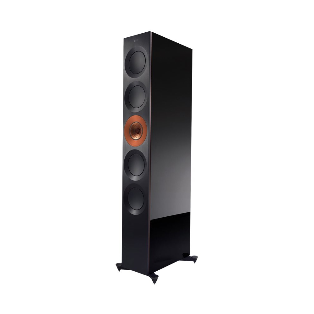 KEF - REFERENCE Series Quad 6.5" 3-Way Floorstanding Speaker (Each) - Copper Black Aluminium
