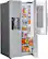 Alt View 1. LG - 21.7 Cu. Ft. Door-in-Door Side-by-Side Counter-Depth Smart Refrigerator with Smart Cooling+ - Stainless Steel.