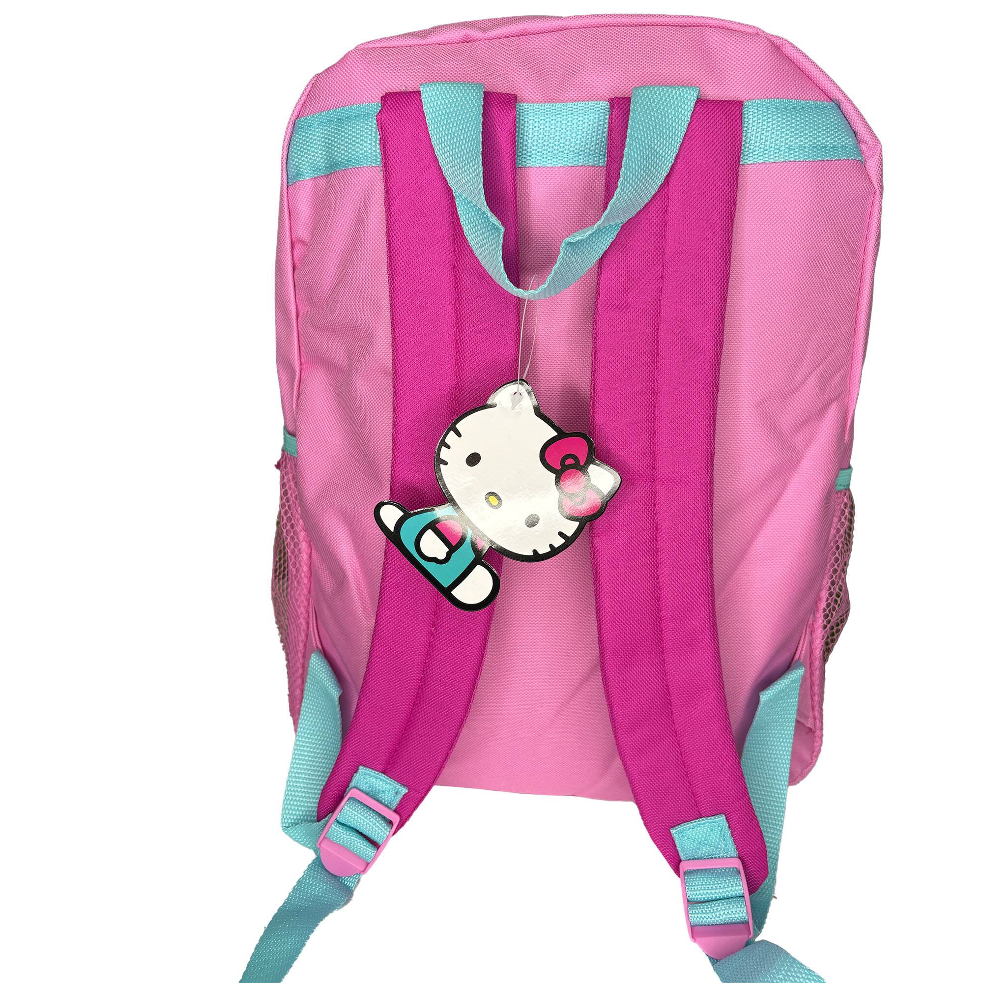 Alt View 3. UPD - Sanrio Hello Kitty with Balloons 16" Pink School Backpack with Front Pocket - Multicolored.
