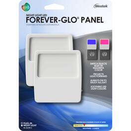 Westek - Forever-Glo Automatic Plug-in LED Panel Night Light