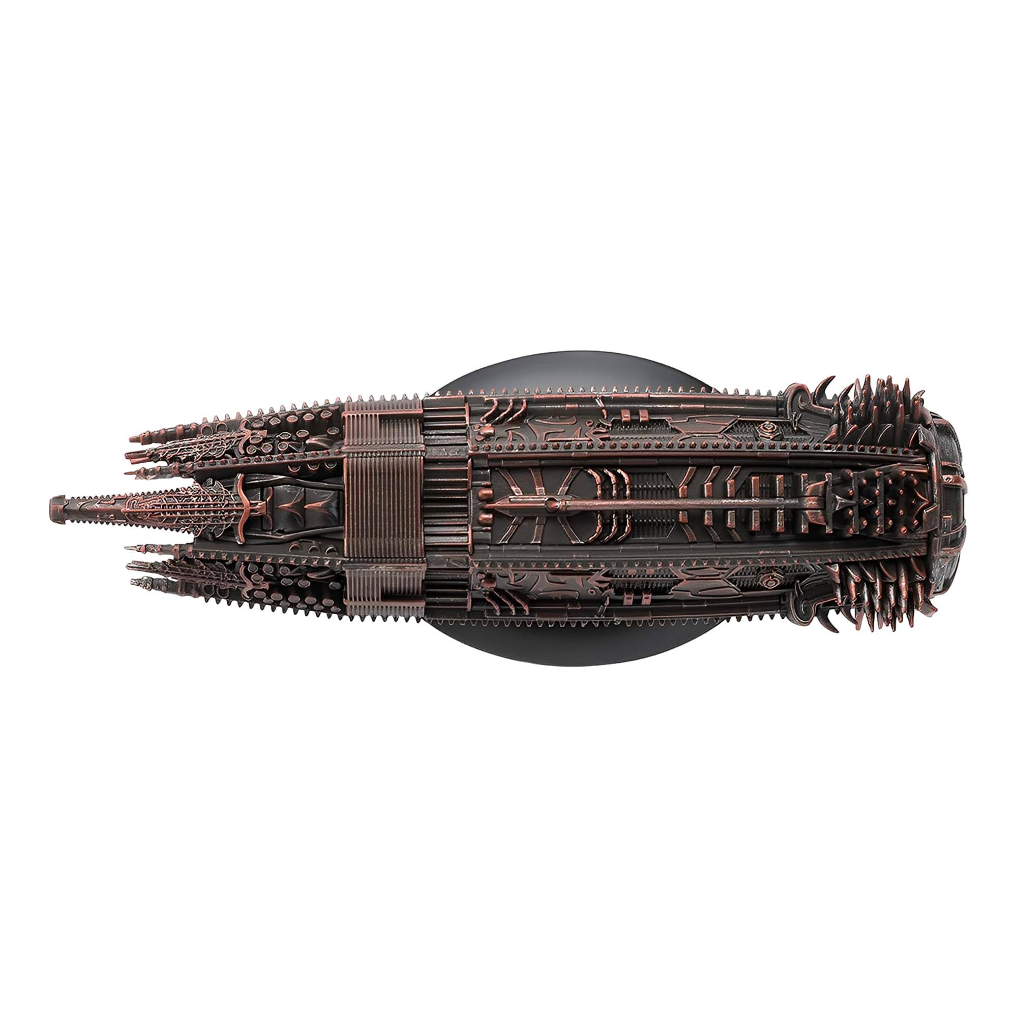 Alt View 3. Eaglemoss - Eaglemoss Star Trek Discovery Ship Replica | Klingon Daspu Class - Brown.