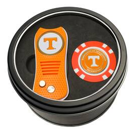 Team Golf - Tennessee Volunteers Switch Chip Golf Tin Set - Multicolor