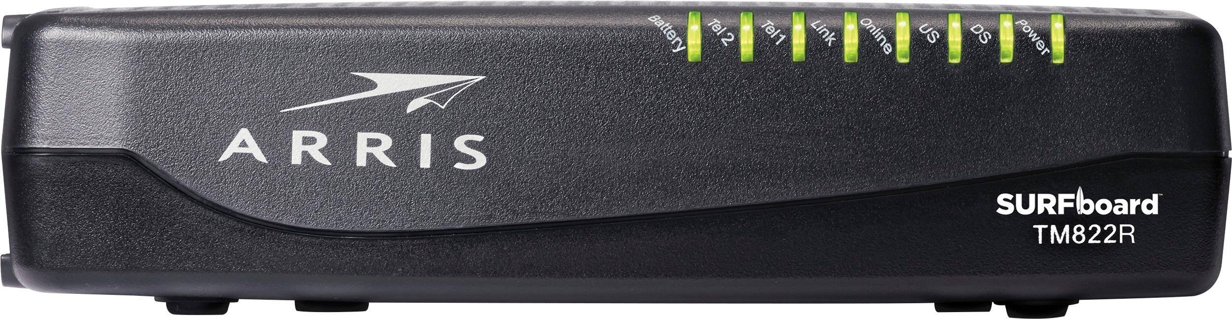 Alt View 11. ARRIS - SURFboard 8 x 4 DOCSIS 3.0 Voice Cable Modem.