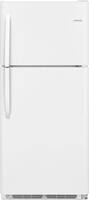 Frigidaire - 20.4 Cu. Ft. Top-Freezer Refrigerator - White - Front_Zoom