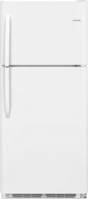 Frigidaire 20.4 Cu. Ft. Top-Freezer Refrigerator White FFTR2021TW ...