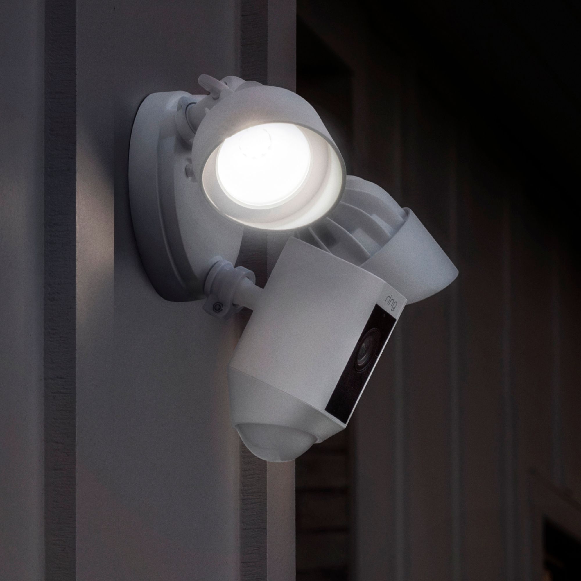 ring doorbell with flood lights