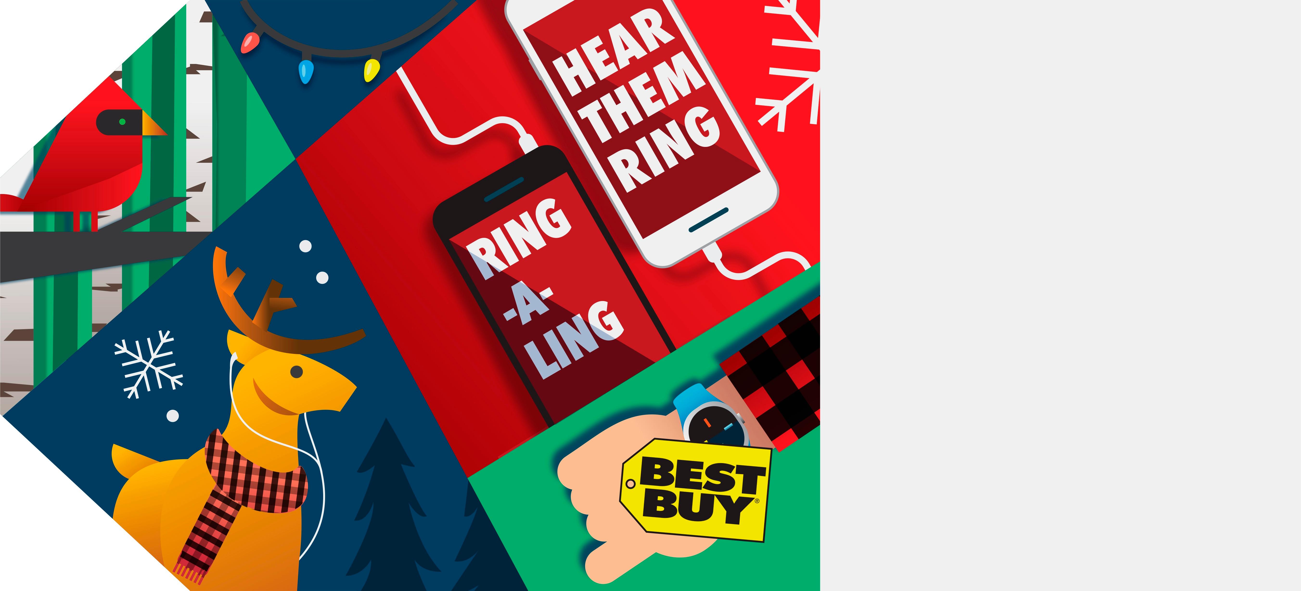 Best Buy Best Buy® 50 Holiday Scenes Gift Card 5831104