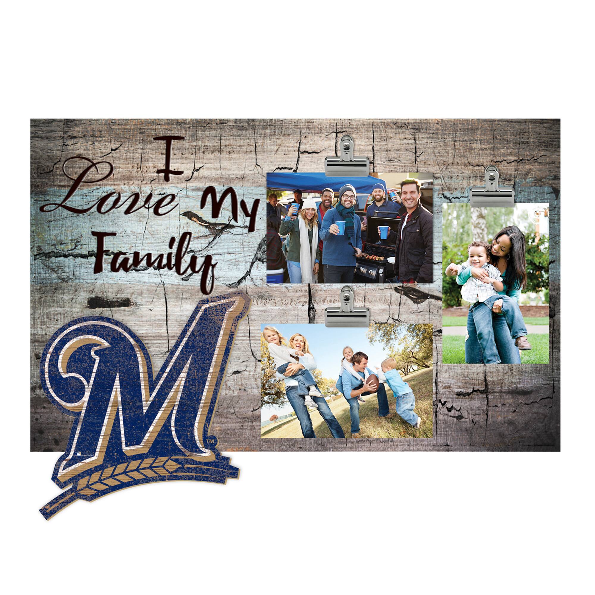 11" x 19" I Love My Family Clip Photo Frame