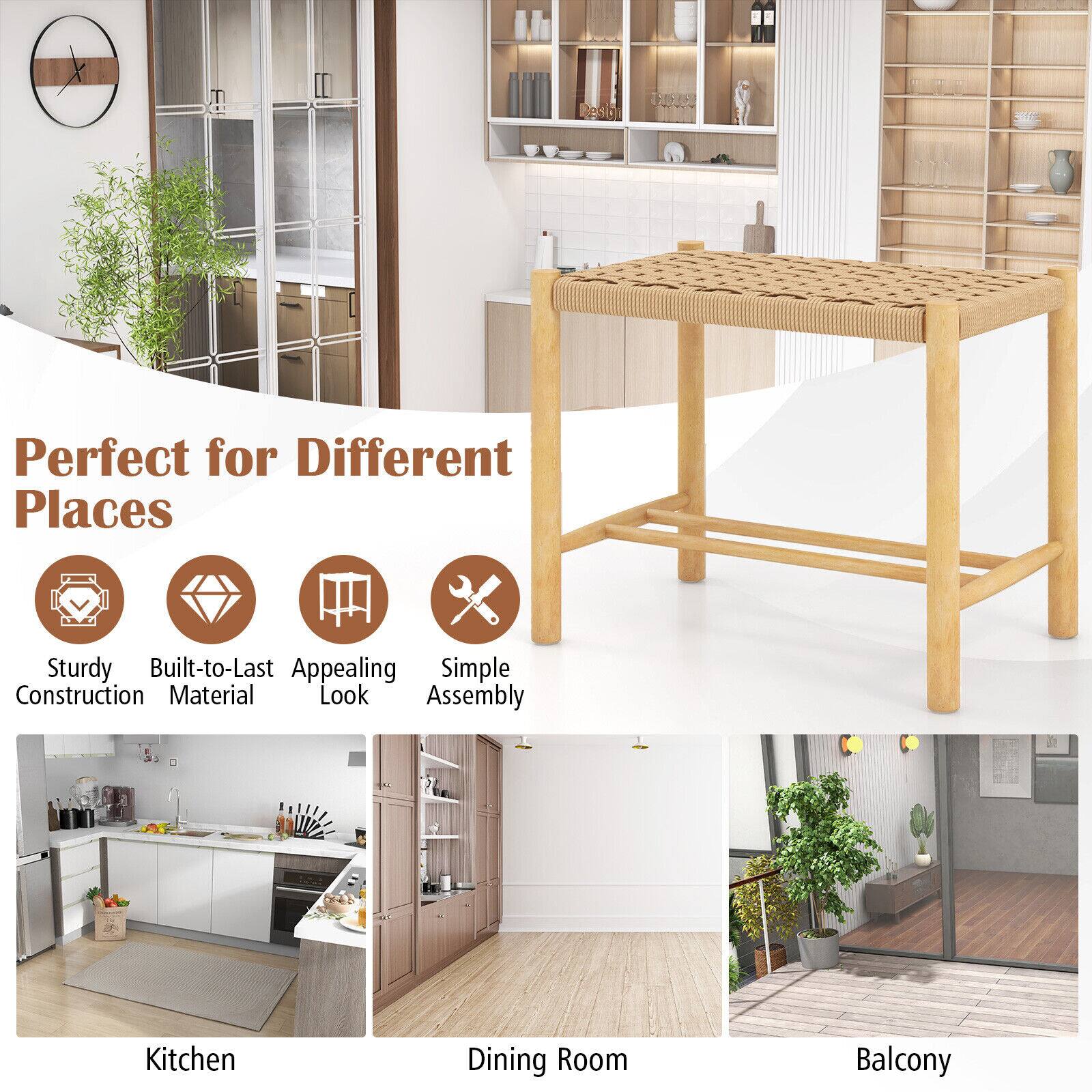 Perfect for Different Places
Sturdy Construction
Built-to-Last Material
Appealing Look
Simple Assembly
Kitchen
Dining Room
Balcony