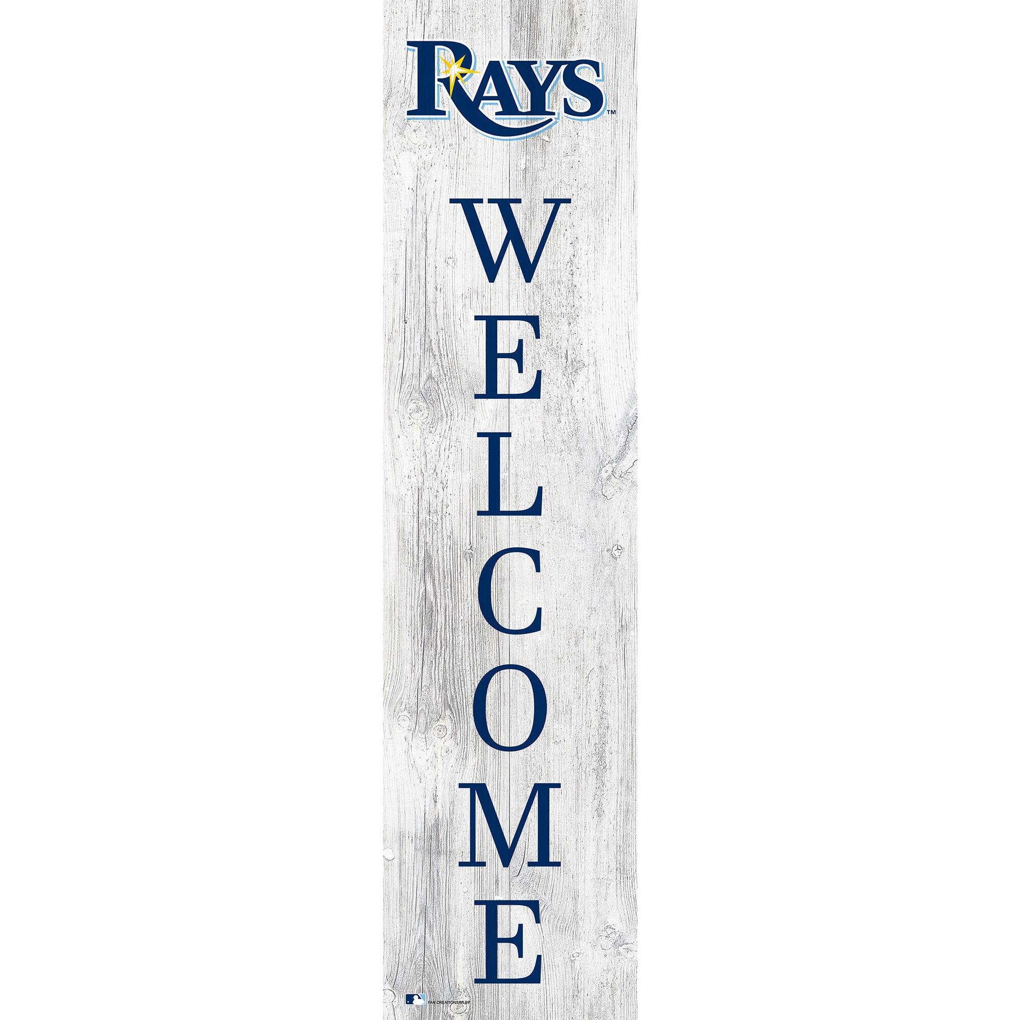 Tampa Bay Rays 48'' Welcome Leaner