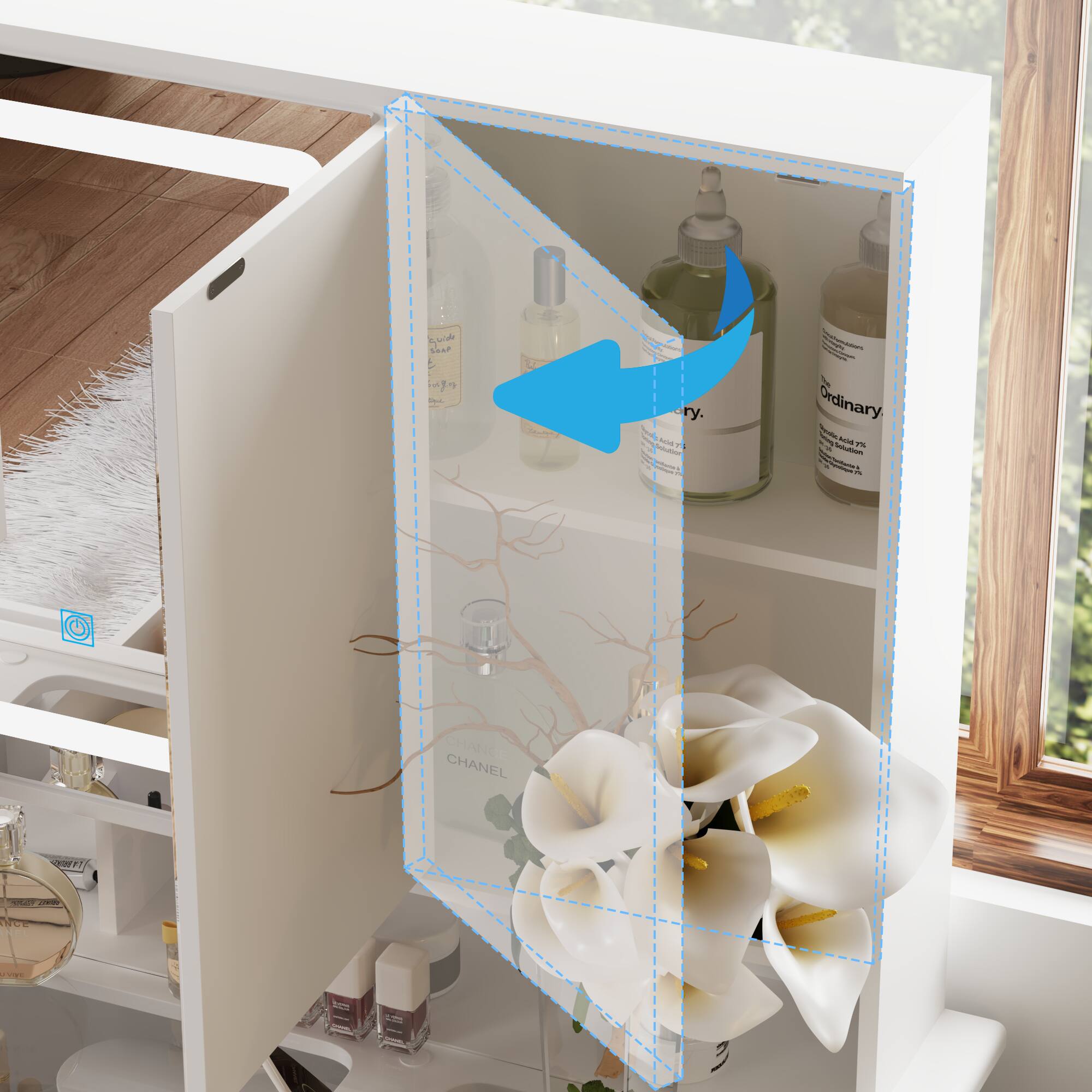 The text in the image is:

"Ordinary - 1
CHANEL - 3"