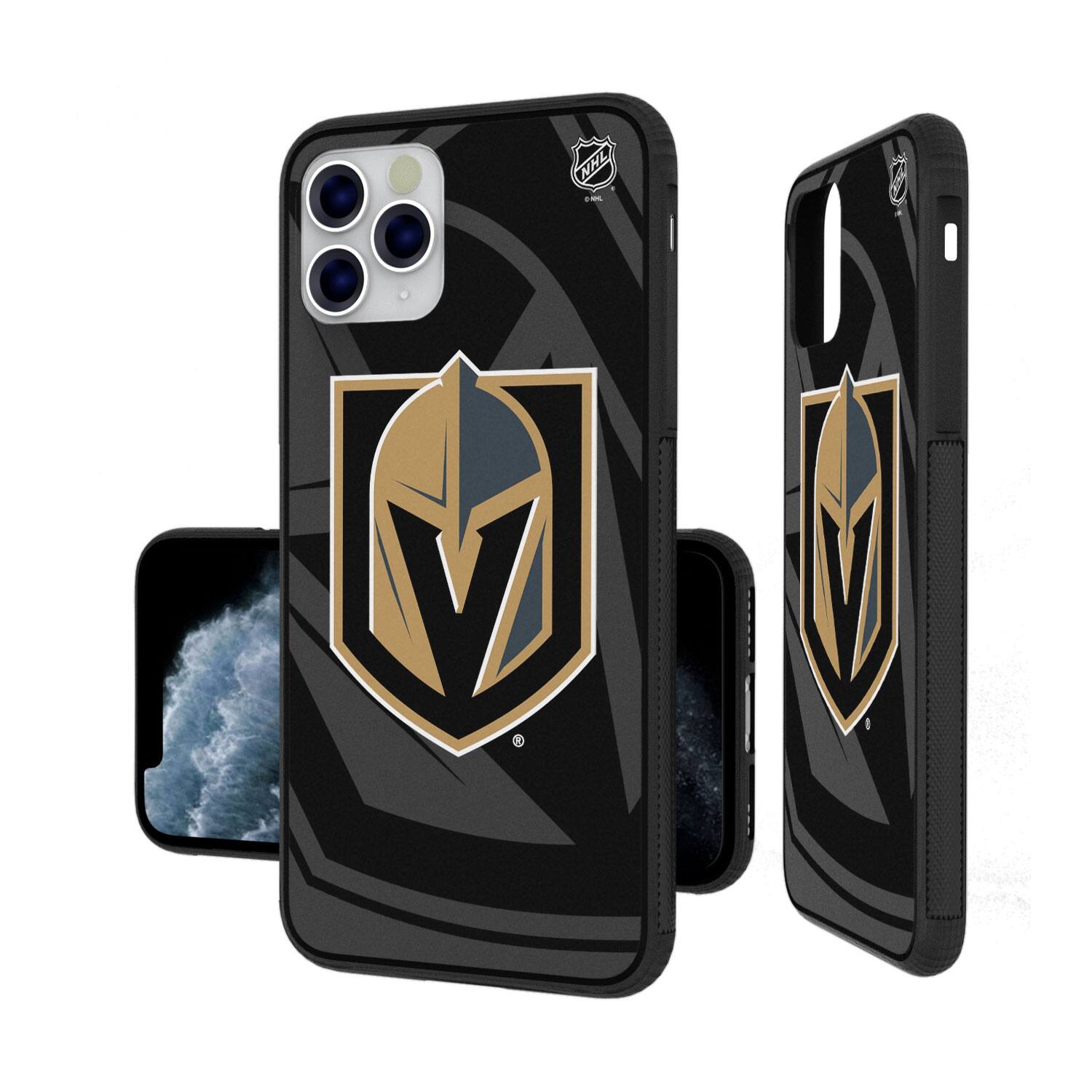 Alt View 2. Keyscaper - Vegas Golden Knights iPhone Bump Ice Case - 13 Pro Max - Multicolor.