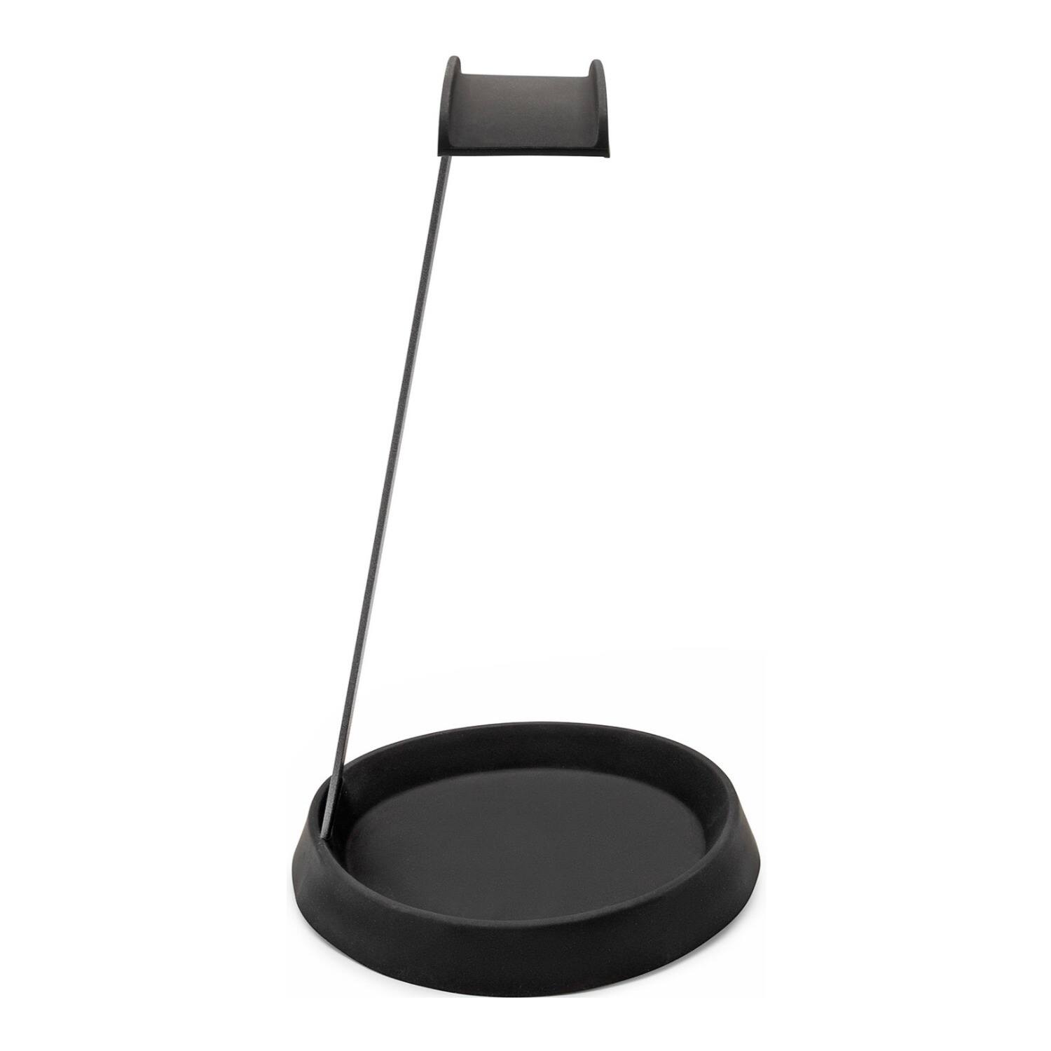 Back. Knox - Knox Gear Aluminum Headphone Stand for Desk with Solid Base Mount (Black) - Black.