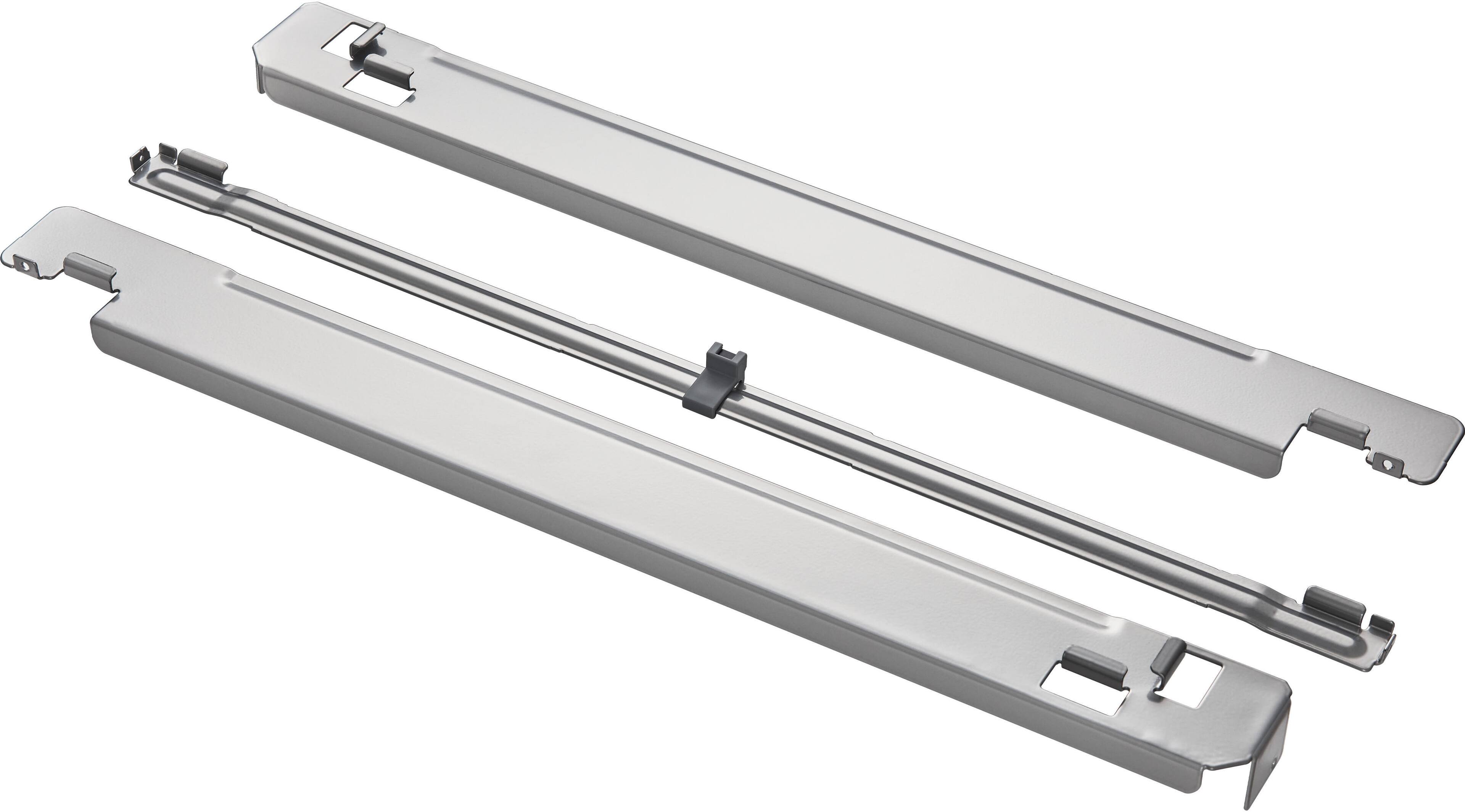 Left. LG - Stacking Kit for Most 29" LG Washers and Dryers - Chrome.