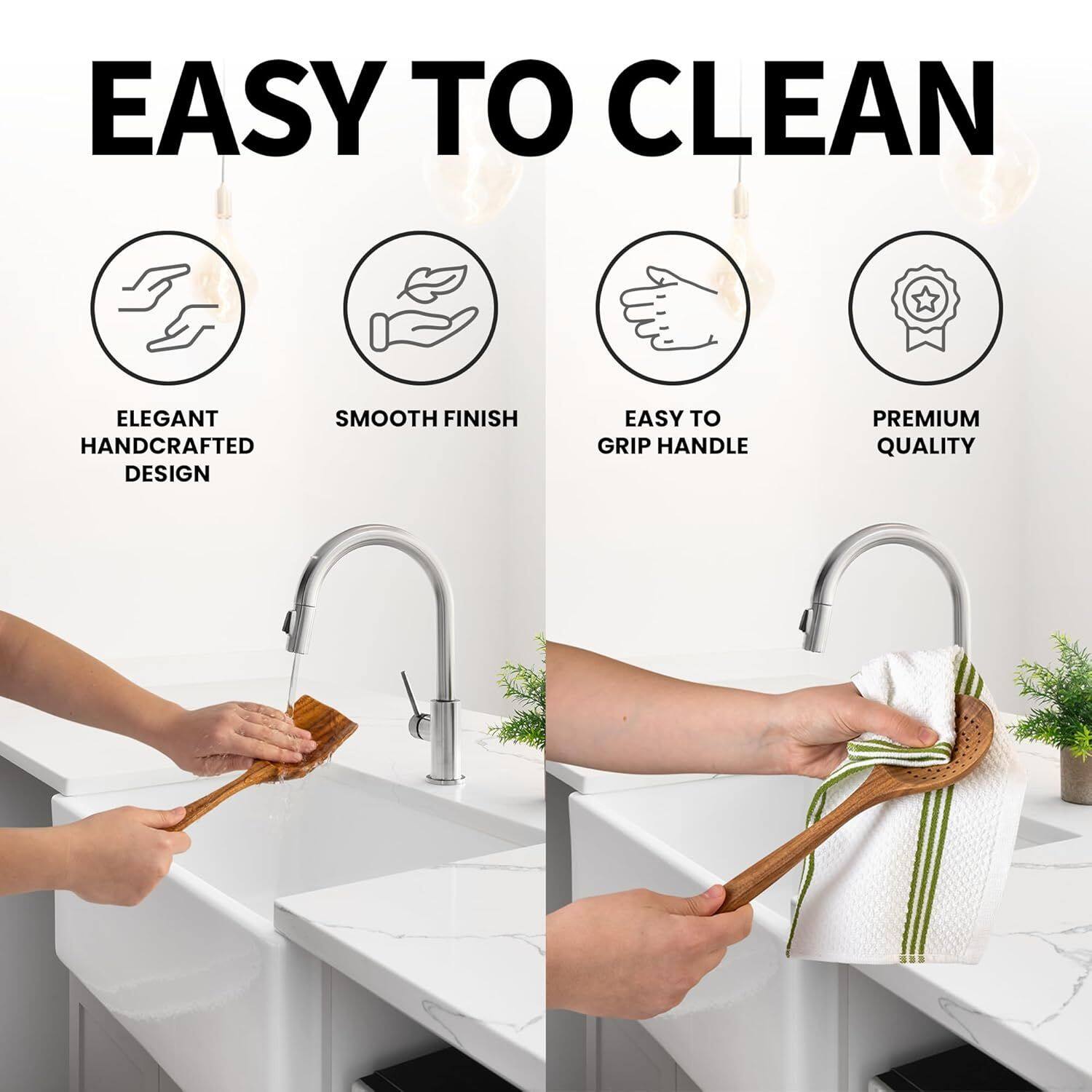 EASY TO CLEAN
ELEGANT HANDCRAFTED DESIGN
SMOOTH FINISH
EASY TO GRIP HANDLE
PREMIUM QUALITY