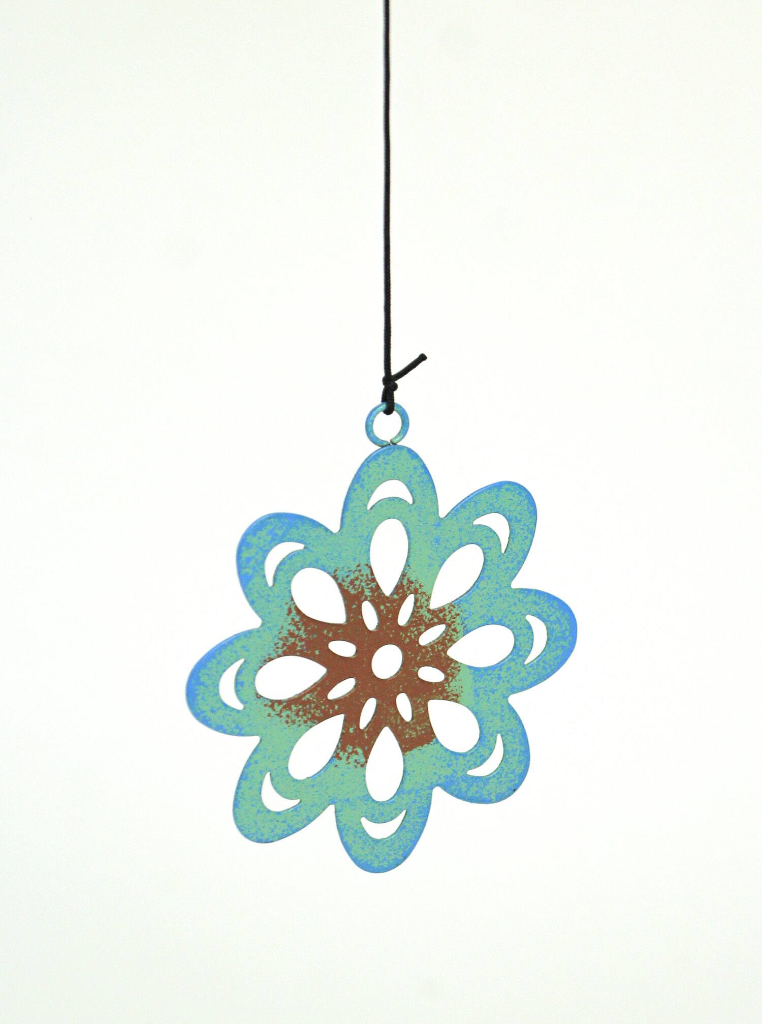 Alt View 2. Things2Die4 - Metal Bird Wind Chime Spinner Garden Art Hanging Patio Decor Yard Decoration - Multicolored.