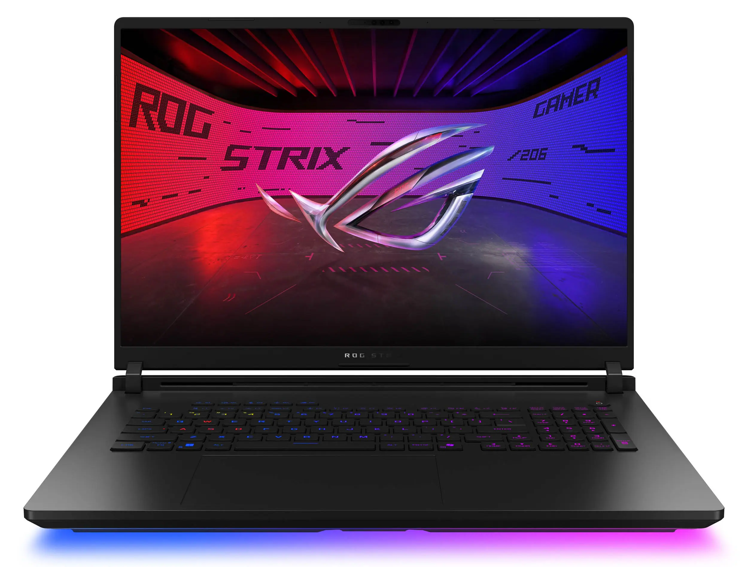 ASUS - ROG Strix SCAR 18" 2.5K 240Hz Gaming Laptop - Intel Core Ultra 9 HX with 32GB - NVIDIA GeForce RTX 5080 - 2TB SSD - Off Black