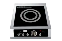 SPT - 3400W Countertop Commercial Induction Cooktop (220-240V) - Black and stainless steel