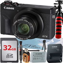 Canon PowerShot G7 X Mark III Digital Camera with 32GB Card + Canon PowerShot G7 X Mark III Digital Camera with 32GB Card +