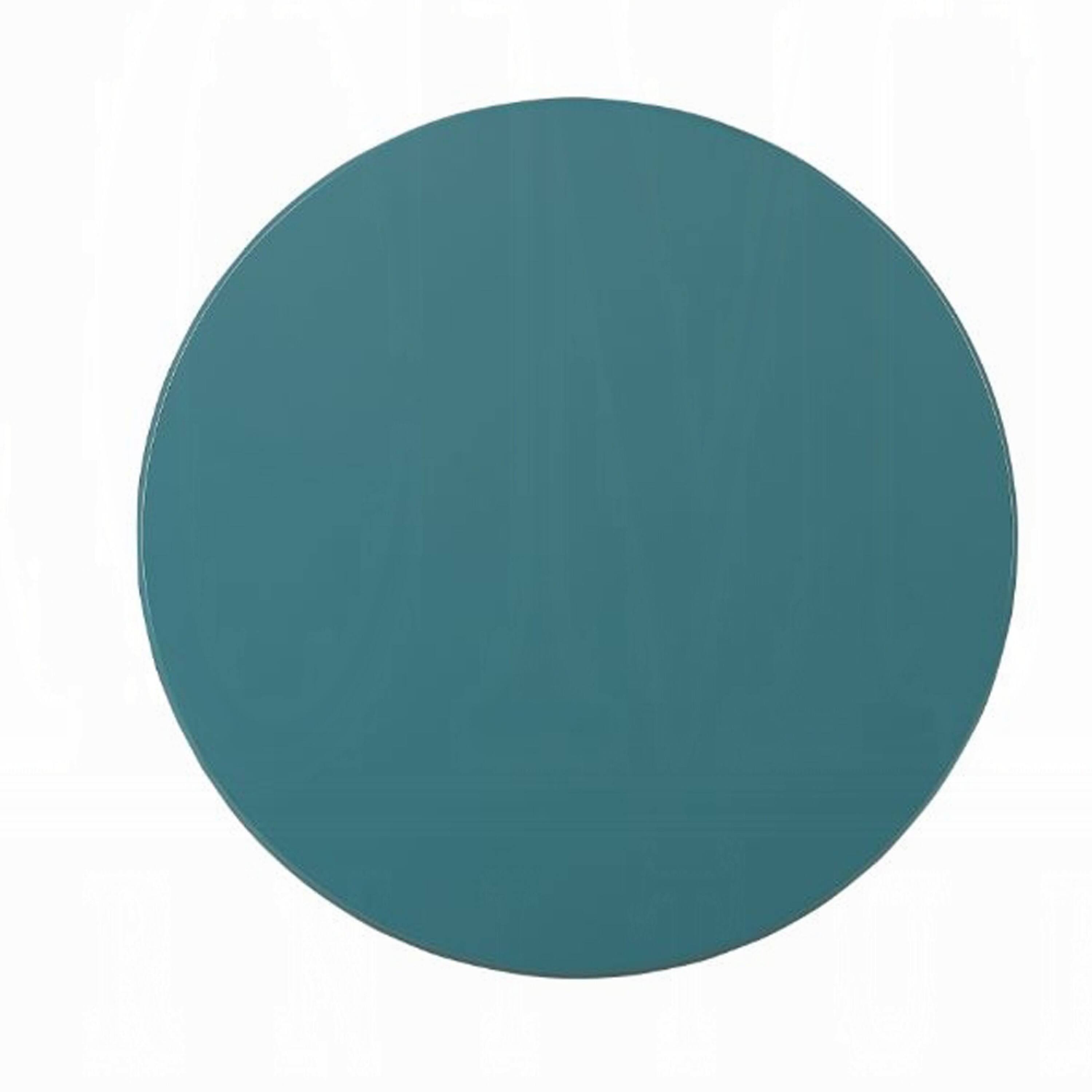 Alt View 3. Manhattan Lane - Affiable Side Table - Teal Blue.