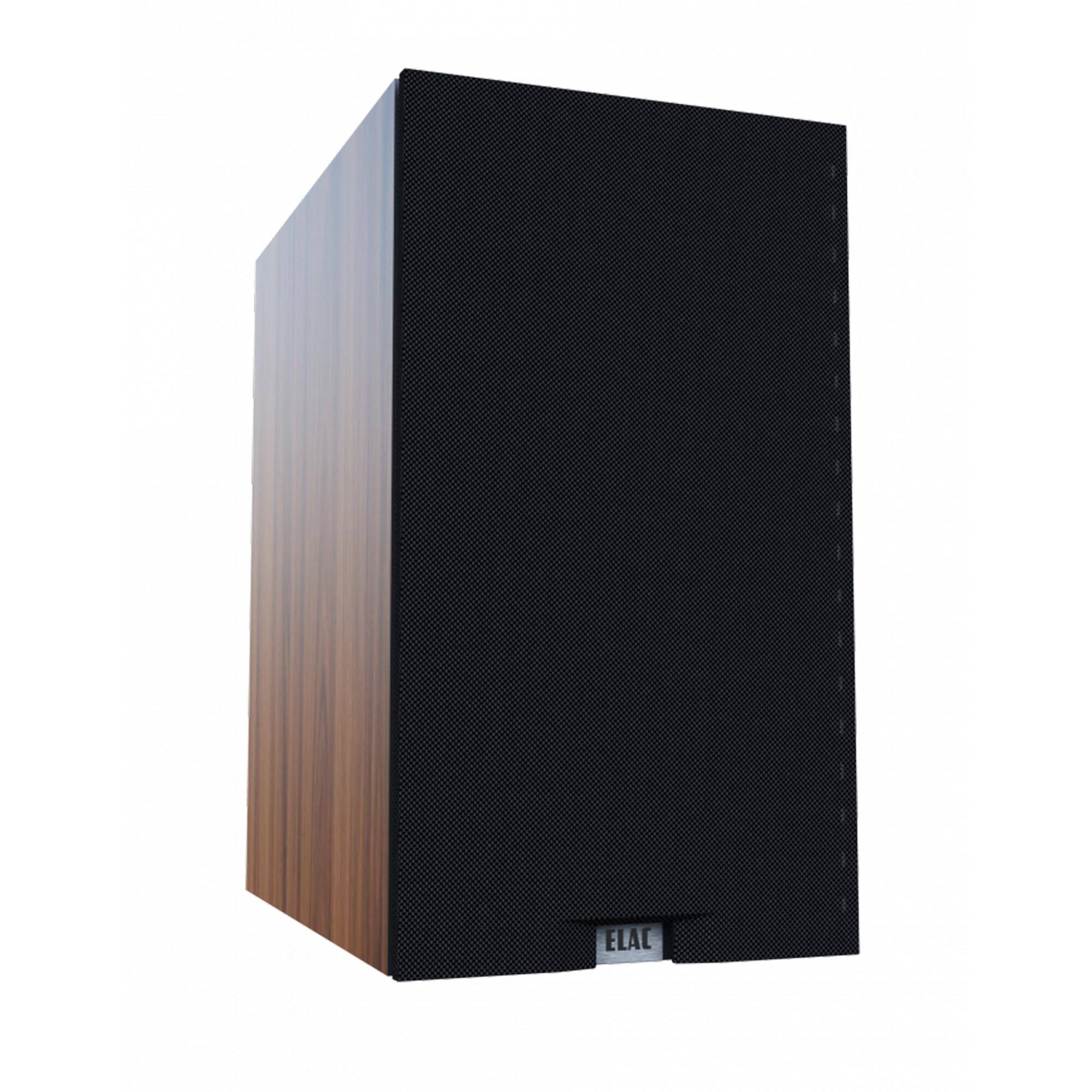 Alt View 10. ELAC - ELAC Debut 3.0 - 5.25" Bookshelf Speakers (Walnut) DB53-WN - (Pair) - Walnut.