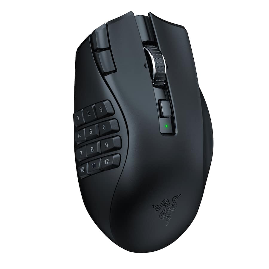 Razer Naga V2 HyperSpeed MMO Optical Gaming Mouse with 19 Razer Naga V2 HyperSpeed MMO Optical Gaming Mouse with 19