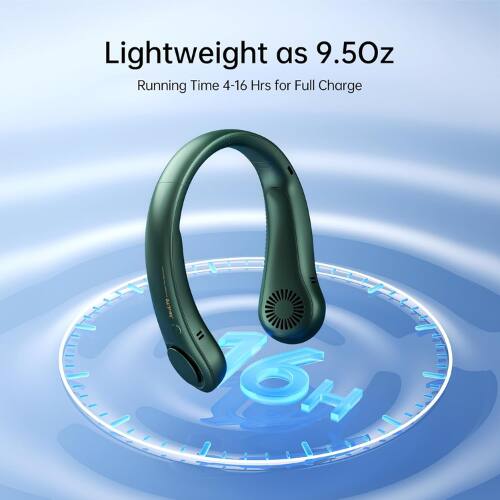 Lightweight as 9.5Oz  
Running Time 4-16 Hrs for Full Charge  
16H