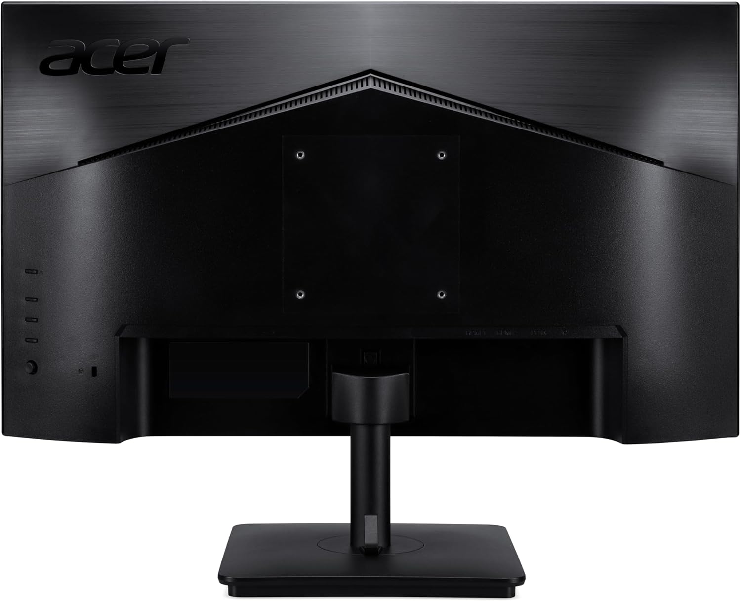 Back. Acer - Acer Vero V7 V277 Gbmipx 27" FHD IPS Monitor, Anti-Glare, VESA Mount (100mm), HDMI, VGA & DKZ Hub, Black (UM.HV7AA.G07) - Black.