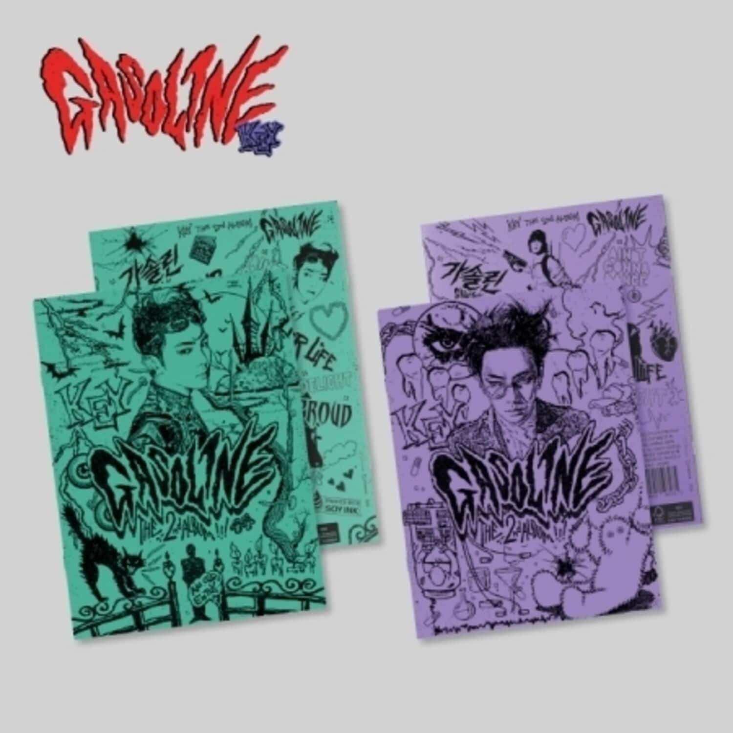 The Key - Gasoline - Booklet Version - incl. 96pg Booklet, Postcard, Sticker + Photo Card   - COMPACT DISCS [CD] price history on PriceWatchPro