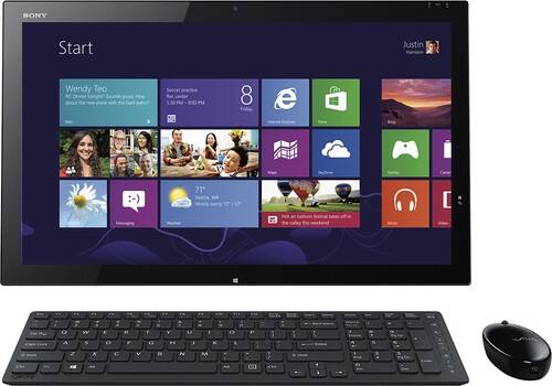  Sony - Geek Squad Certified Refurbished 21.5&quot; Portable Touch-Screen All-In-One Computer - 8GB Memory