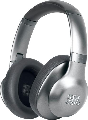 Rent to own JBL - Everest Elite 750NC Wireless Over-the-Ear Noise Cancelling Headphones - Silver