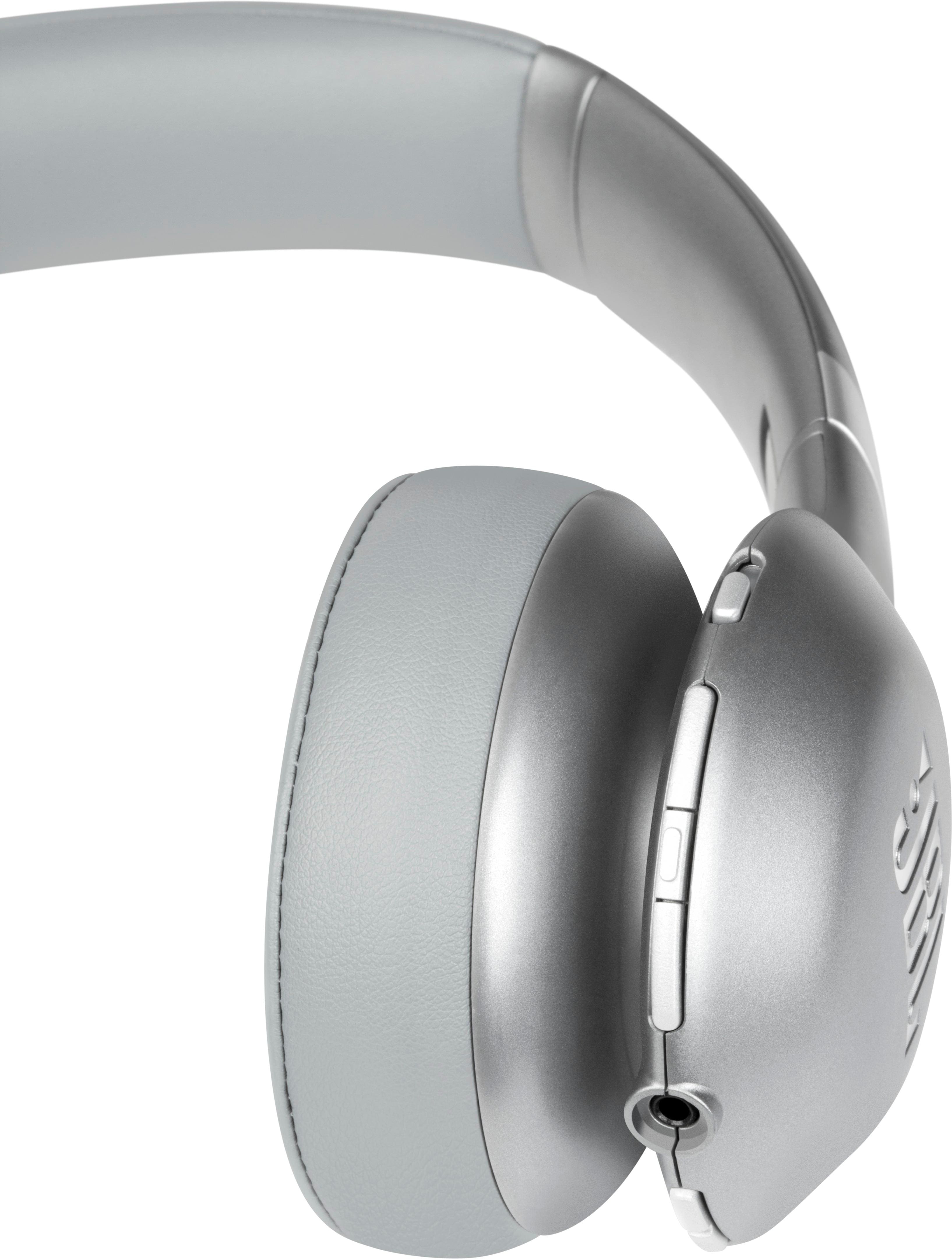 Alt View 14. JBL - Everest 310 Wireless On-Ear Headphones - Mountain Silver.