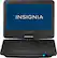 Front. Insignia™ - 10" Portable DVD Player with Swivel Screen - Black.