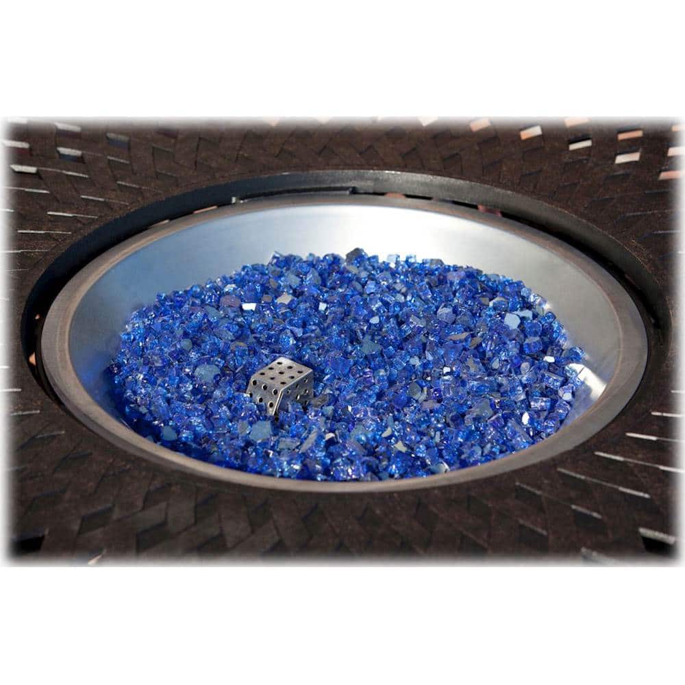 Fire Sense Reflective Fire Glass Filler Sapphire Blue 62366 Best Buy