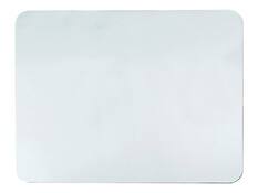 Front. Artistic - Krystal View Plastic Desk Pad, 17" x 22", Clear - Clear.