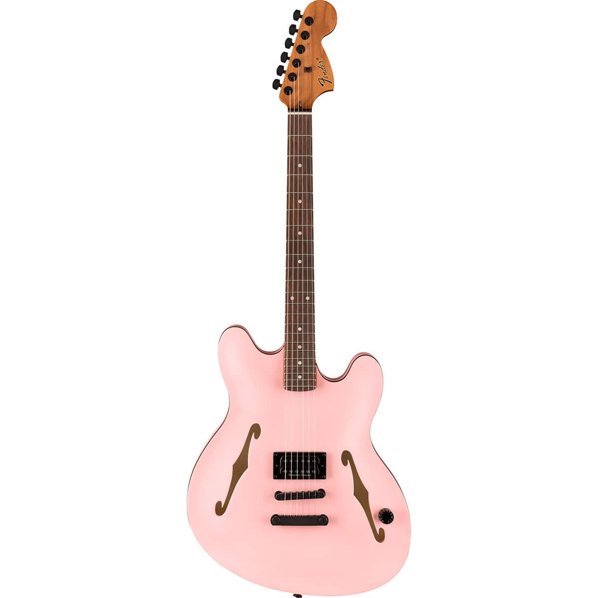 Fender - Tom DeLonge Signature Starcaster Electric Guitar, Satin Shell Pink
