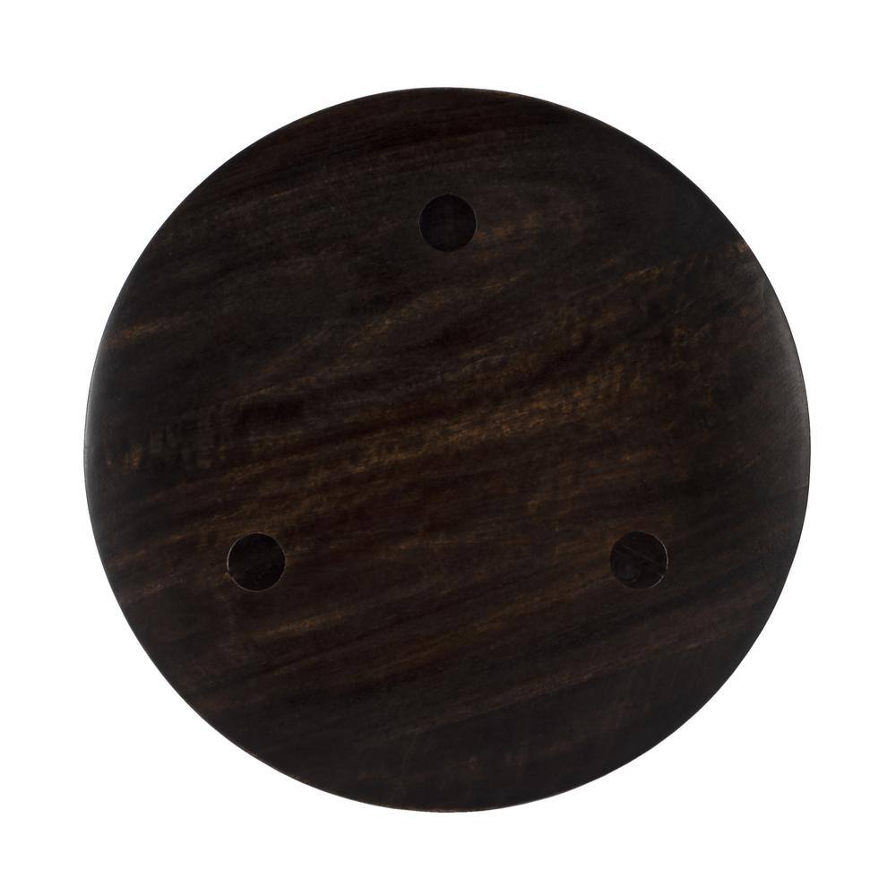 Left. Butler Specialty - Fluornoy Wood Side Table - Dark Brown.