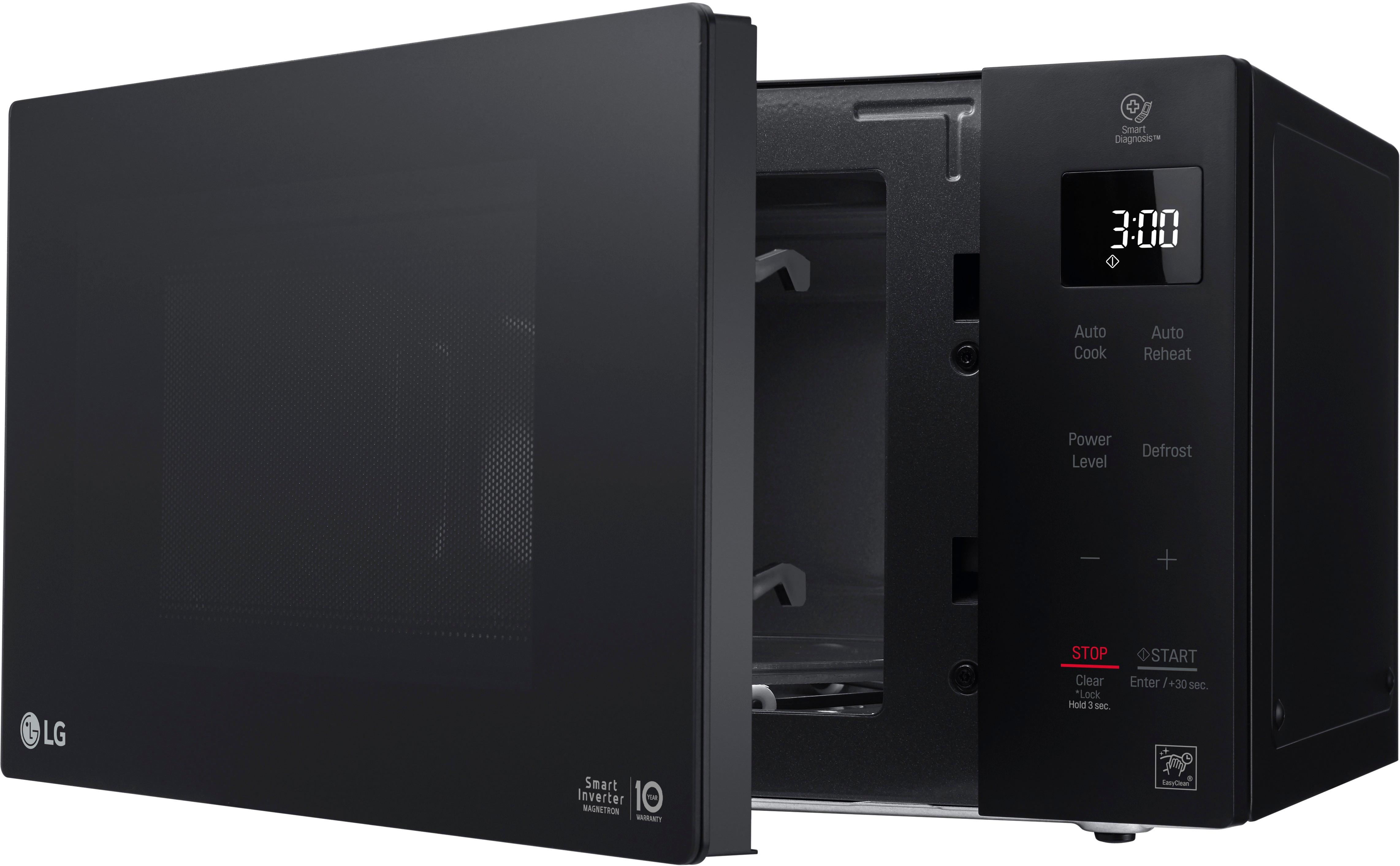 Best Buy: LG NeoChef 0.9 Cu. Ft. Compact Microwave Smooth black LMC0975SB