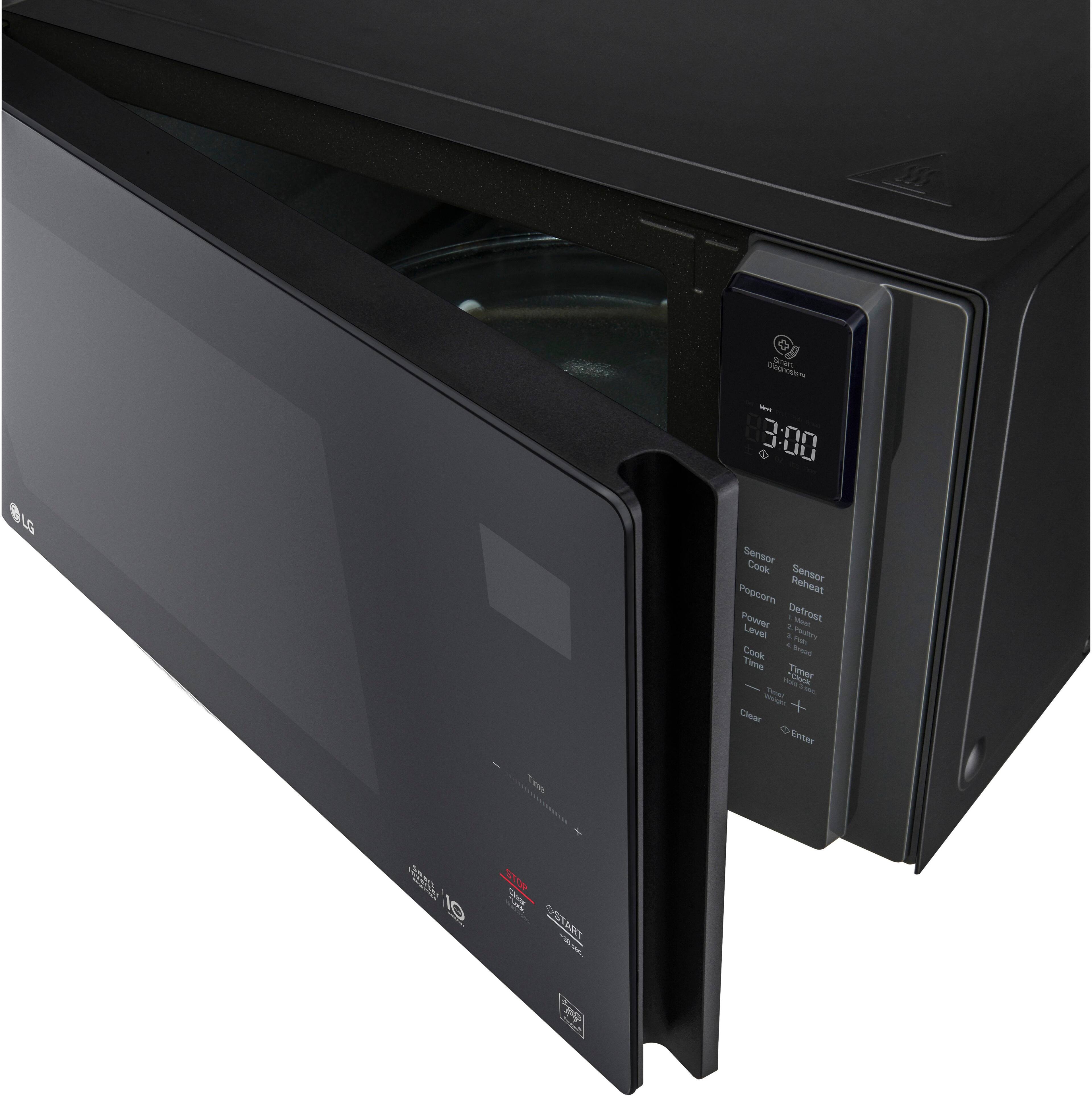 LG NeoChef 1.5 Cu. Ft. MidSize Microwave Smooth black LMC1575SB Best Buy