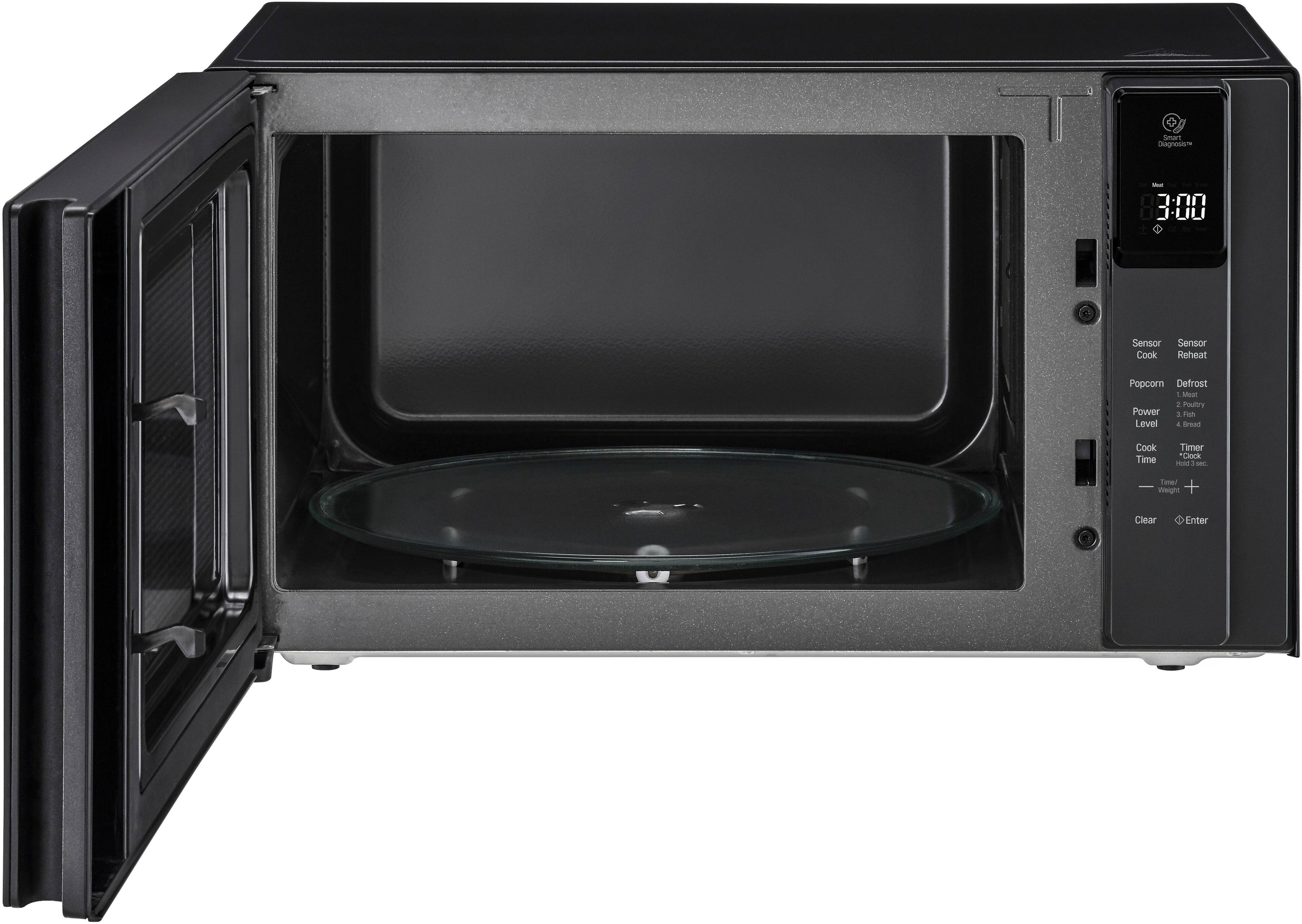 Best Buy LG NeoChef 1.5 Cu. Ft. MidSize Microwave Smooth black LMC1575SB