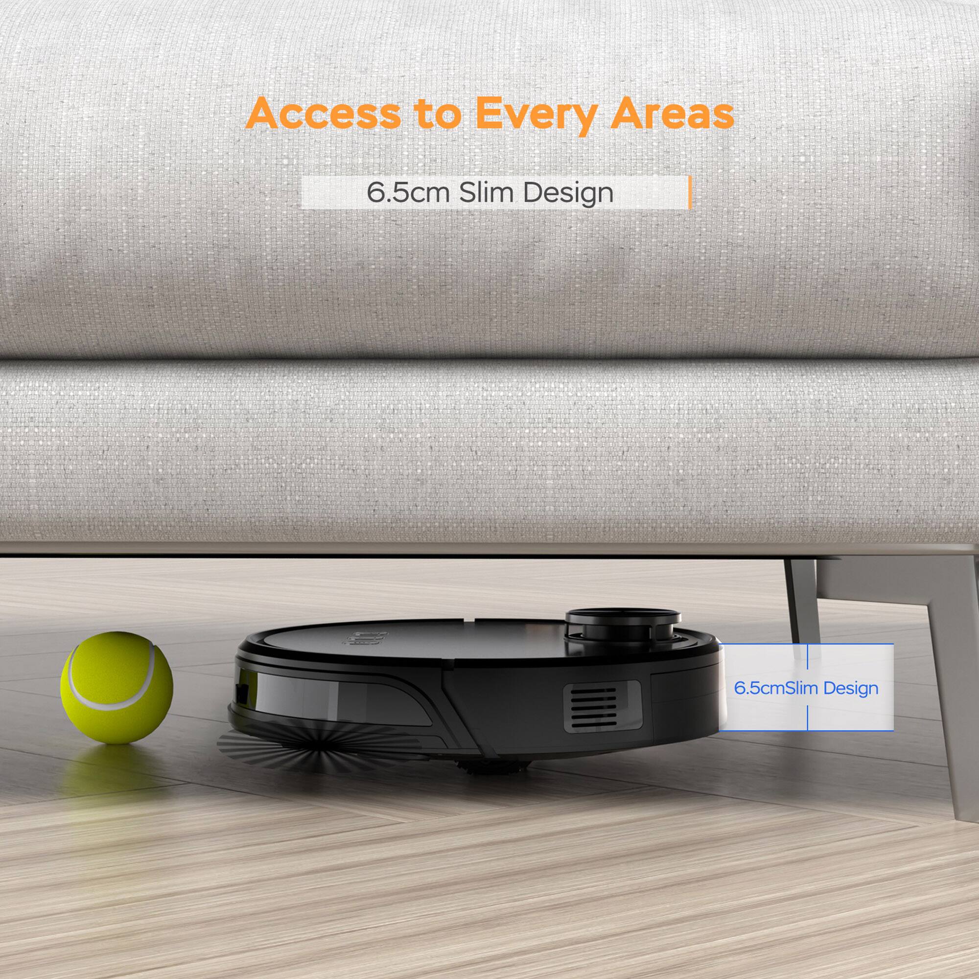 Access to Every Areas  
6.5cm Slim Design